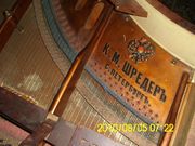 Продам антикварный кабинетный рояль C.M. SCHRODER 